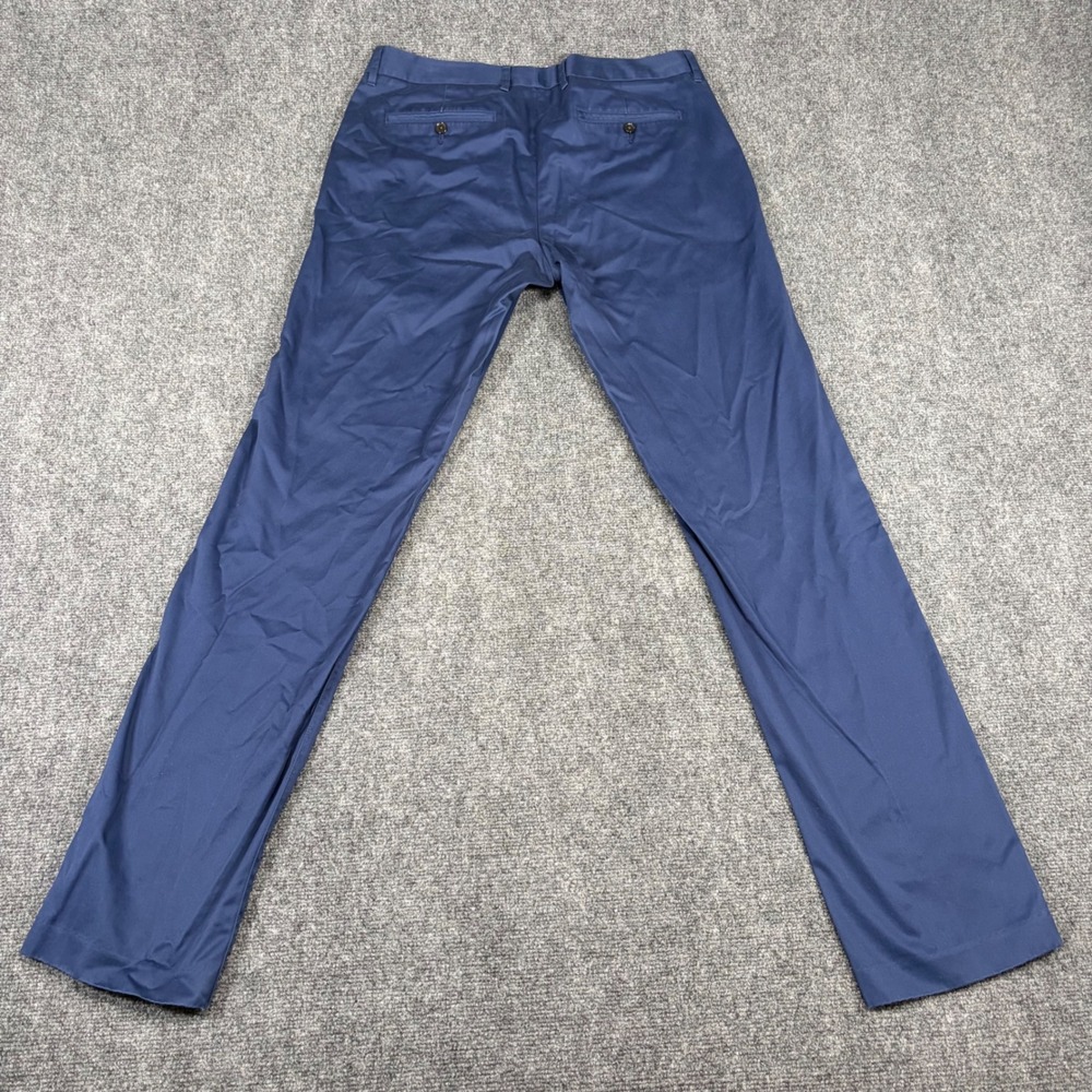 Bonobos Weekday Warrior Monday Slim Fit Navy Blue Chino Pants Mens 34x34